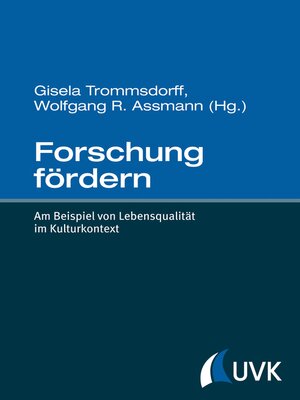 cover image of Forschung fördern